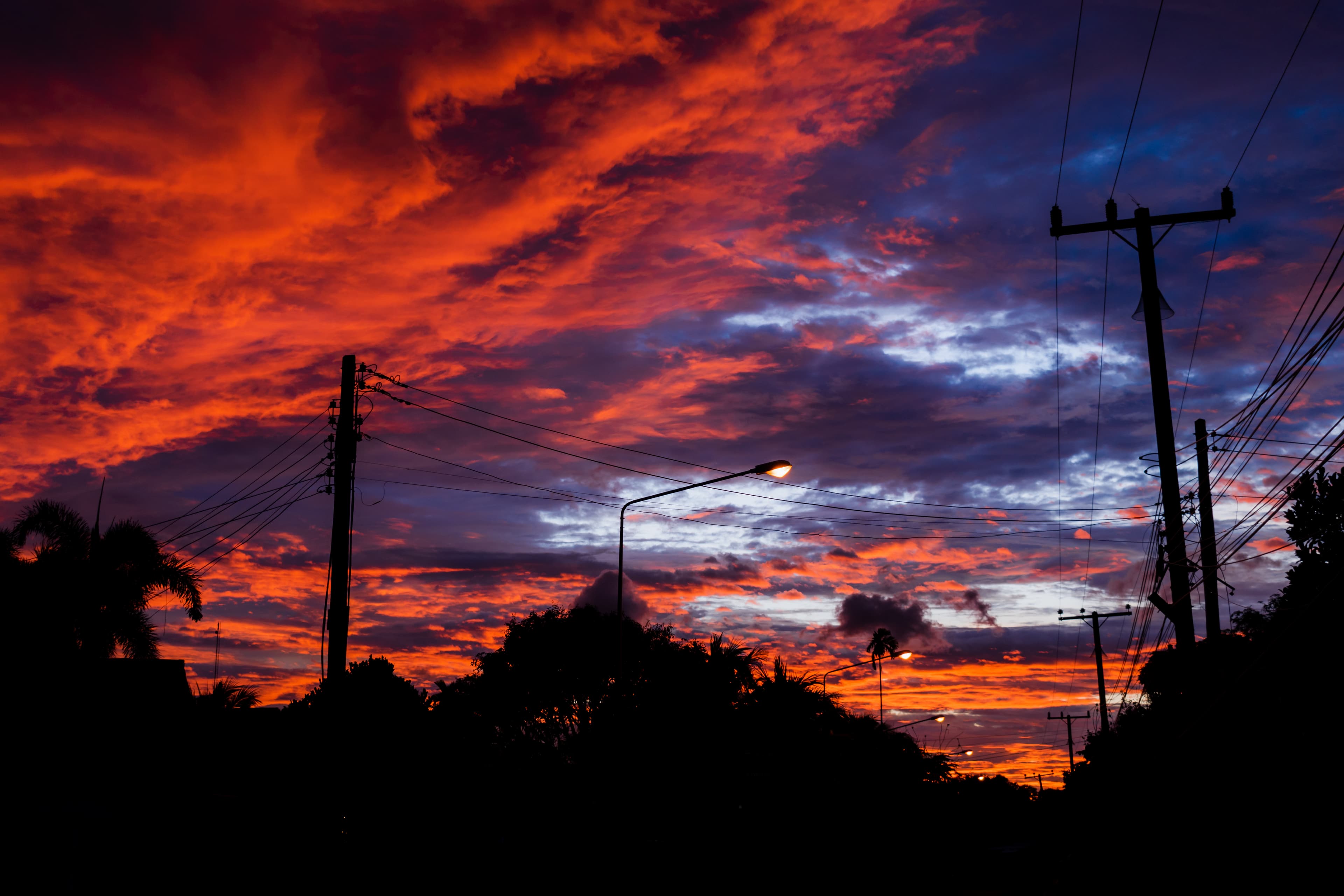 Your land can worth more with just an access to such exploding sky.