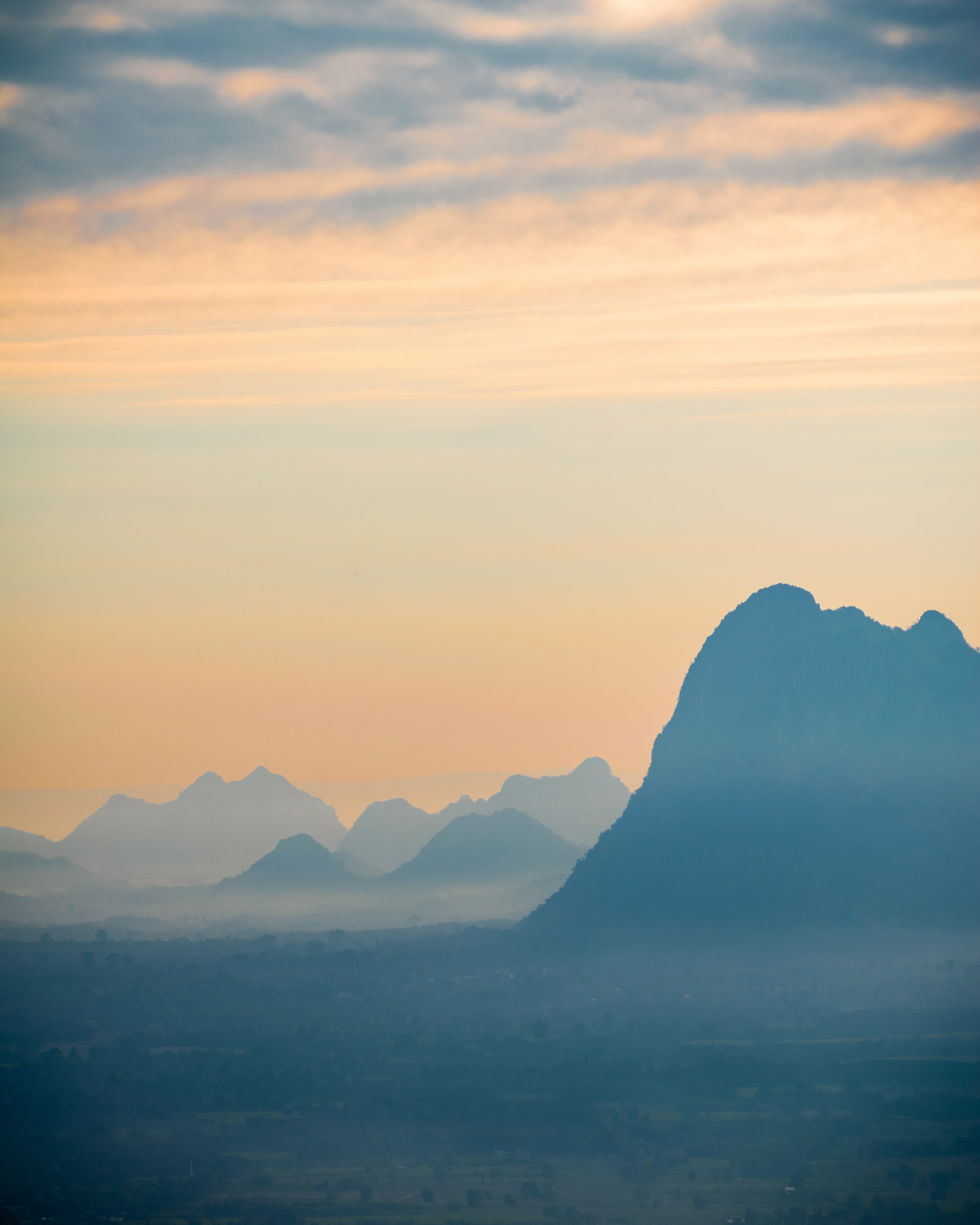 Phu Kradueng, Loei. Before reaching Sum Haek, turn around. The view is reel reel gooood.